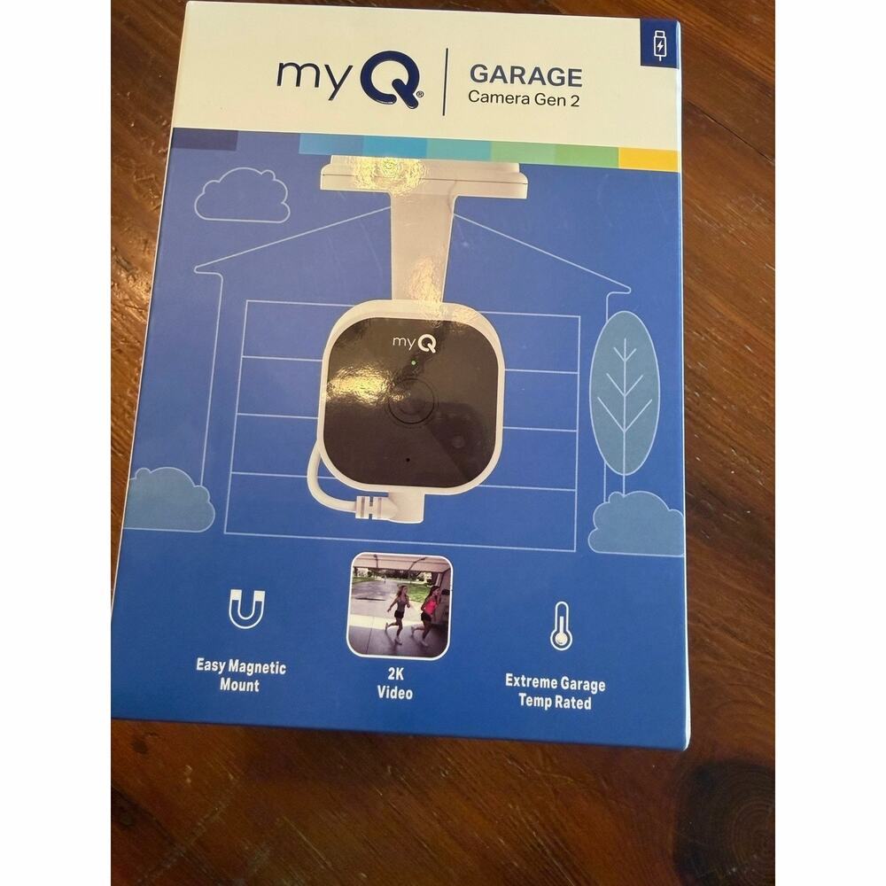 My Q Smart Garage Camera Gen 2 NIB Sealed NEW